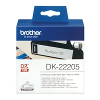 BROTHER Endlos-Etiketten Papier weiß QL-500/550 62 x 30,48