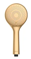 Wenko Duschkopf 11 cm Gold - Art: Handbrause - Anschluss: 1/2 - Farbe Siebplatte: Gold - Farbe: Gold - Material: Acrylnitril-Butadien-Styrol (ABS) - Wassersparend: Ja