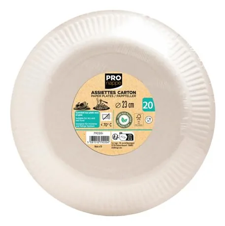 PRONAPPE 79220I disposable dish Plate