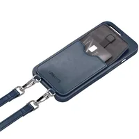 Urbany's Necklace Case Handykette+ DEEP SEA iPhone Air - Farbe: Blau - Fallsicher: Nein - Kompatible Hersteller: Apple - Detailfarbe: Dunkelblau - Mobiltelefon Kompatibilität: iPhone Air - Material: Kunstleder