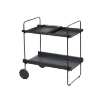 Zone Denmark Servierwagen A-Collection Schwarz - Tiefe: 60.6 cm - Breite: 40.5 cm - Höhe: 66.4 cm - Detailmaterial: Metall - Grundmaterial: Metall