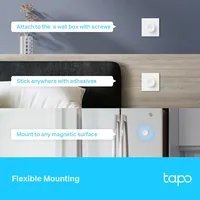 TP-Link Smart Dimmer Switch Tapo S200D - Detailfarbe: Weiss - Protokoll: Ohne - Produkttyp: Beleuchtung - Taster und Schalter - Systemkommunikation: Wireless - System-Kompatibilität: Keine