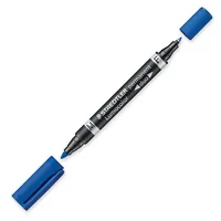 STAEDTLER Lumocolor DUO 348 0.6/1.5mm 348-3 blau perm.