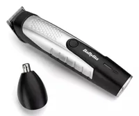 Babyliss Bartschneider Lithium Power - Rasierart: Trocken - Körperbereich: Bart - Detailfarbe: Silber - Schwarz - Minimale Schnittlänge: 2 mm - Maximale Schnittlänge: 10 mm - Trimmer Funktionen: Bartschneider