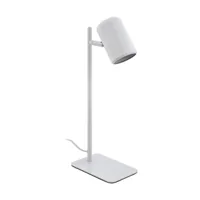 EGLO Leuchten Tischleuchte Tischleuchte CEPPINO Weiss GU10 1 x 4.5W - Betriebsart: Netzbetrieb - Lampensockel: GU10 - Zusätzliche Ausstattung: Ein/Aus-Schalter - Gesamtleistung: 4.5 W - Dimmbar: nicht dimmbar - Lichtfarbe: Warmweiss (WW)