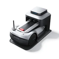 Ecovacs Mähroboter GOAT G1-2000 2000 m² - Mähfläche: 2000 m² - Anzahl Messer: 9 × - Max. Geländeneigung: 45 % - Schnittbreite: 22 cm - Schnitthöhe: 30-60 mm - Geräuschentwicklung in Betrieb: 59 dBA