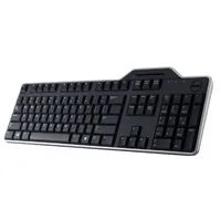 Dell Tastatur KB813 CH-Layout - Tastatur Typ: Standard - Tastaturlayout: QWERTZ (CH) - Tastatur Features: Handgelenkauflage - Smartcard - Ziffernblock - Keyboard Tasten: Klassisch (Knöpfe) - Detailfarbe: Schwarz - Ziffernblock: Ja