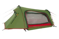 Tunnelzelt Sparrow LW 2P (grün/rot, mit Vorbau für Gepäck)
