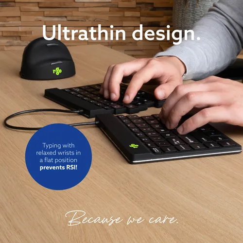 R-Go Tools RGOSBUSWLBL keyboard Office US English