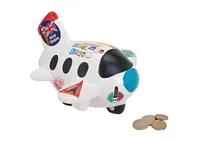 G. Wurm Spardose Flugzeug 17 x 16 x 14 cm - Breite: 16 cm - Höhe: 14 cm - Länge: 17 cm - Produkttyp Geschenke: Spardosen - Motiv: Flugzeug