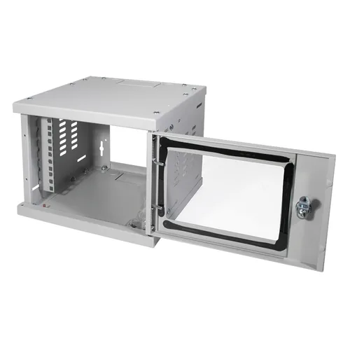 Logilink Wandgehäuse 10"" SOHO 4HE 312x300mm,montiert, Grau