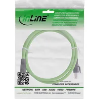 InLine 40401 cavo per sensori e attuatori 1 m M12 RJ-45 Verde