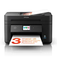Epson Multifunktionsdrucker Epson Workforce WF-2960DWF - Druckertyp: Farbig - Total Fassungsvermögen Papierzuführungen: 150 Seiten - Mobildruck: Ja - Anzahl Papierzuführungen (maximal): 1 - Druckgeschwindigkeit (farbig): 20 ppm - Druckgeschwindigkeit (sch