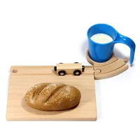 Neue Freunde 125021 tableware set 4 pc(s) Wood fibre Blue, Wood