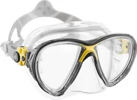 CRESSI Tauchmaske Big Eyes Evolution Crystal Mask Crystal/Yellow - Detailfarbe: Gelb - Schwarz - Transparent - Zielgruppe: Erwachsene - Produkttyp: Tauchmasken - Material: Silikon - Schuhgrösse (EU): Keine
