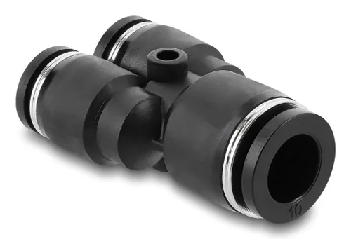 DeLOCK Pneumatic Connector 2 x 8 mm to 1 x 10 mm with mounting hole Y-shape
