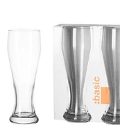 Montana Bierglas Basic 655 ml, 2 Stück, Transparent - Material: Kalk-Natron-Glas - Höhe: 24 cm - Volumen: 655 ml - Verpackungseinheit: 2 Stück - Detailfarbe: Transparent