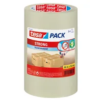 TESA Verpackungsband 50mmx66m 577990000 transparent 3 Stück