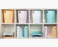 EXACOMPTA Papierkorb Ecobin 15 l 45364D Aquarel, malve