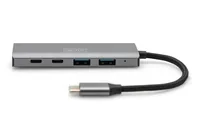 USB-C 4 PORT HUB 2X USB A + 2X USB-C