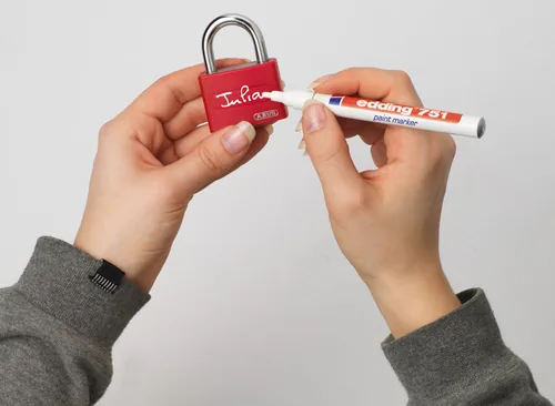 Abus Vorhängeschloss T65AL/40 Lila Aluminium - Schlossart: Schlüssel - Set: Nein - Aussenanwendung: Ja