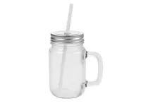 FTM F02485 jar Cylinder Glass Transparent