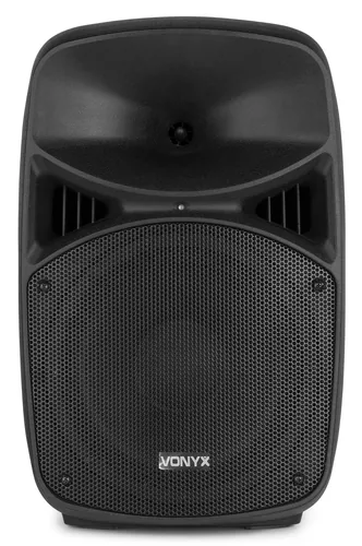 Vonyx PA-System VPS102A - Einsatzgebiete: Gastro / Gewerbe - Home-Party /-Disco - Installation - Anwendungsbereich: Aerobic / Fitness - DJ - Entertainer - Gesang - Ausstattung: Abnehmbares Mikrofon - Bluetooth Audio Streaming - Fernbedienbar - USB Audio S