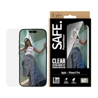 SAFE. Displayschutz Ultra Wide Fit iPhone 17 Pro - Kompatible Hersteller: Apple - Mobiltelefon Kompatibilität: iPhone 17 Pro - Folien Effekt: Kratzfest - Verpackungseinheit: 1 Stück - Eigenschaften: Keine Eigenschaft