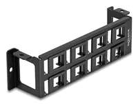 Keystone Halterung 8 Port Panel Aufbau vertikal