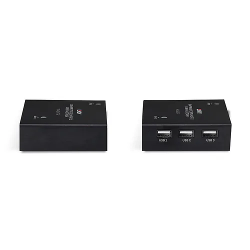 LINDY 300m Fibre Optic DisplayPort 1.2 KVM Extender