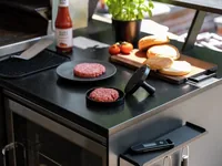 Wenko Burgerpresse Patty Rund - Detailfarbe: Schwarz - Form: Rund - Material: Aluminium - Eisen - Metall