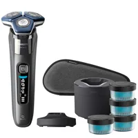 Philips SHAVER Series 7000 S7887/63 rasoir pour homme Rasoir rotatif Tondeuse Chrome