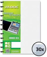 ADOC Sichtbuch Standard A4 5832.110 transparent 30 Taschen