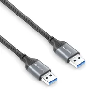 sonero USB 3.0-Kabel USB A - USB A 0.5 m - Kabeltyp: Anschlusskabel - Detailfarbe: Schwarz - USB Standard: 3.0/3.1/3.2 Gen 1 (5 Gbps) - Länge: 0.5 m - USB Anschluss 2 (Endgerät): USB A - Geschlecht Anschluss 2 (Endgerät): Male (Stecker)