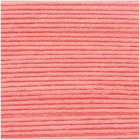 Rico Design Wolle Creative Ricorumi DK 25 g, Lachs - Packungsgrösse: 1 Stück - Länge: 57.5 m - Material: Baumwolle - Detailfarbe: Lachs - Waschbar bei: 30 °C - Nadelstärke: 3 mm - 4 mm