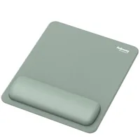Fellowes Ergonomische Mausmatte Breyta mit Handgelenkauflage Sage - Tiefe: 200 mm - 240 mm - Breite: 200 mm - 240 mm - Detailfarbe: Sage - Form: Rechteck - Höhe: 17.5 mm - Handgelenkauflage: Ja