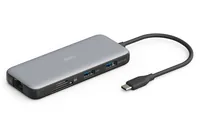 Digitus DA-70914 laptop dock/port replicator Wired USB 3.2 Gen 2 (3.1 Gen 2) Type-C Black, Grey