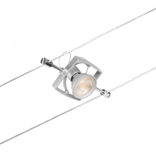 Paulmann CorDuo Seilsystem Mac II Basisset GU5.3 max. 5 x 10 W - Lampensockel: GU5.3 - Smart Home: Ja - Lichtfarbe: Warmweiss - Lichtstärke: 0 lm - Dimmbar: nicht dimmbar - Anzahl Lampen: 5