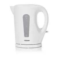 Tristar Wasserkocher WK-3380 1.7 l, Weiss - Detailfarbe: Weiss - Leistungsaufnahme Betrieb: 2200 W - Füllmenge: 1.7 l - Ausstattung: Anti-Rutsch-Füsse - Kalkfilter - Sichtfenster - Trockengeh- und Überhitzungsschutz - Abschaltautomatik - Deckelverriegelun