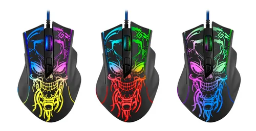 Gaming, optic, wired mouse  DEFENDER GM-928 BULLETSTORM 7200dpi 7P illuminate