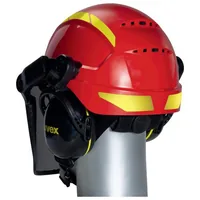 Uvex 9774238 safety headgear High-Density Polyethylene (HDPE) Red, Yellow