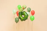 Partydeco Folienballon Nummer 6 als Motiv 75 x 96 cm, 1 Stück - Packungsgrösse: 1 Stück - Grösse: 75 x 96 cm - Motiv: Zahlen - Produkttyp: Folienballon - Material: Folie - Detailfarbe: Grün