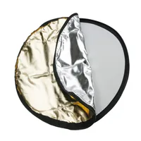 Dörr 372555 photo studio reflector Round Black, Gold, Silver, White