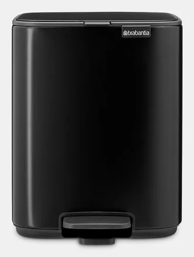 Brabantia Bo 7 L Rectangular Steel Black