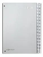 PAGNA Pultordner Color A4 24329-14 silber 1-31