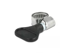 DELOCK Schlauchschelle, Flügelmutter 8-12mm 5 Stk. schwarz