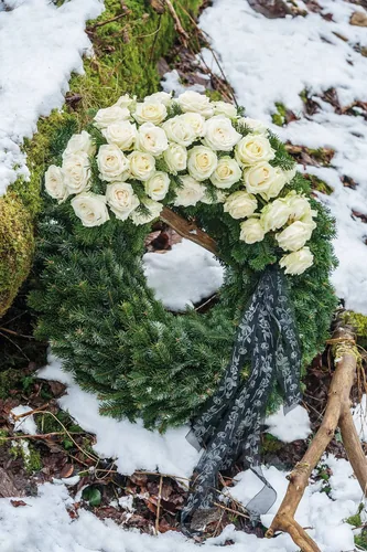 Opiflor Steckschaumkranz Ringo 40 cm - Detailfarbe: Grün