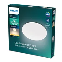 Philips Deckenleuchte Moire CL200 RD 20W 2700 weiss HV06 - Leuchten Kategorie: Deckenleuchte - Betriebsart: Netzbetrieb - Lampensockel: LED fest verbaut - Farbtemperatur Kelvin: 2700 K - Dimmbar: nicht dimmbar - Farbwiedergabeindex CRI: 80