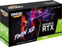 GeForce RTX 3050 TWIN X2 (Lite Hash Rate, 1x DisplayPort, 1x HDMI 2.1)