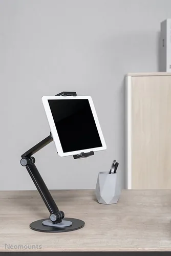 NEOMOUNTS Standfuss DS15-550BL1 - Eigenschaften: Neigbar - Drehbar - Schwenkbar - Bildschirmdiagonale: 12.9  - Detailfarbe: Schwarz - Tablet Kompatibilität: Universal